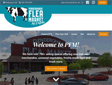 Tablet Screenshot of pendflea.com